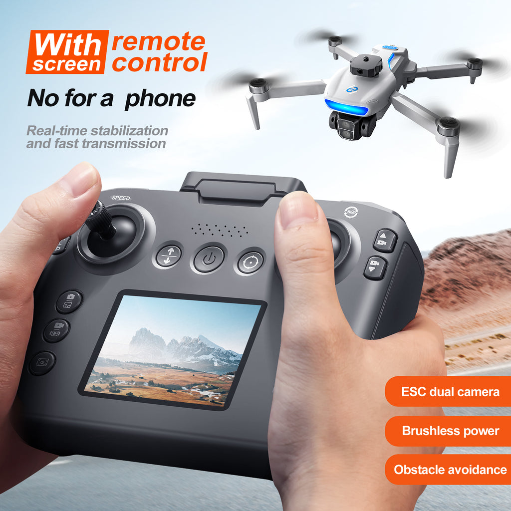 S181 GPS Drohne mit Brushless-Motor & Hinderniserkennung – One-Key-Return Quadcopter