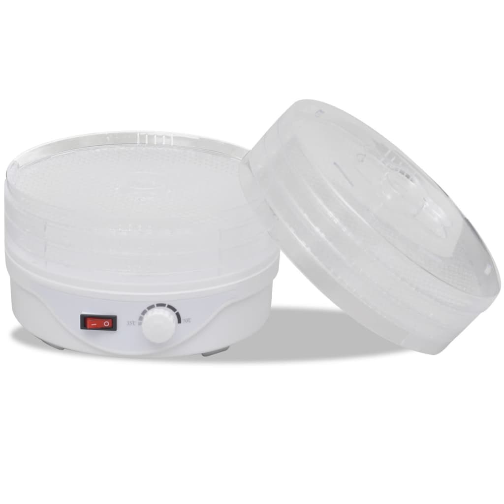 Dörrautomat mit 6 Etagen – 250 W, 35–70°C, für Obst, Gemüse, Fleisch & Kräuter