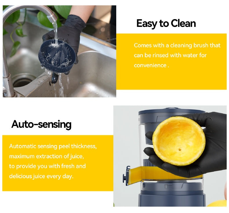 Elektrische Orangenpresse – frischer Saft in Sekunden