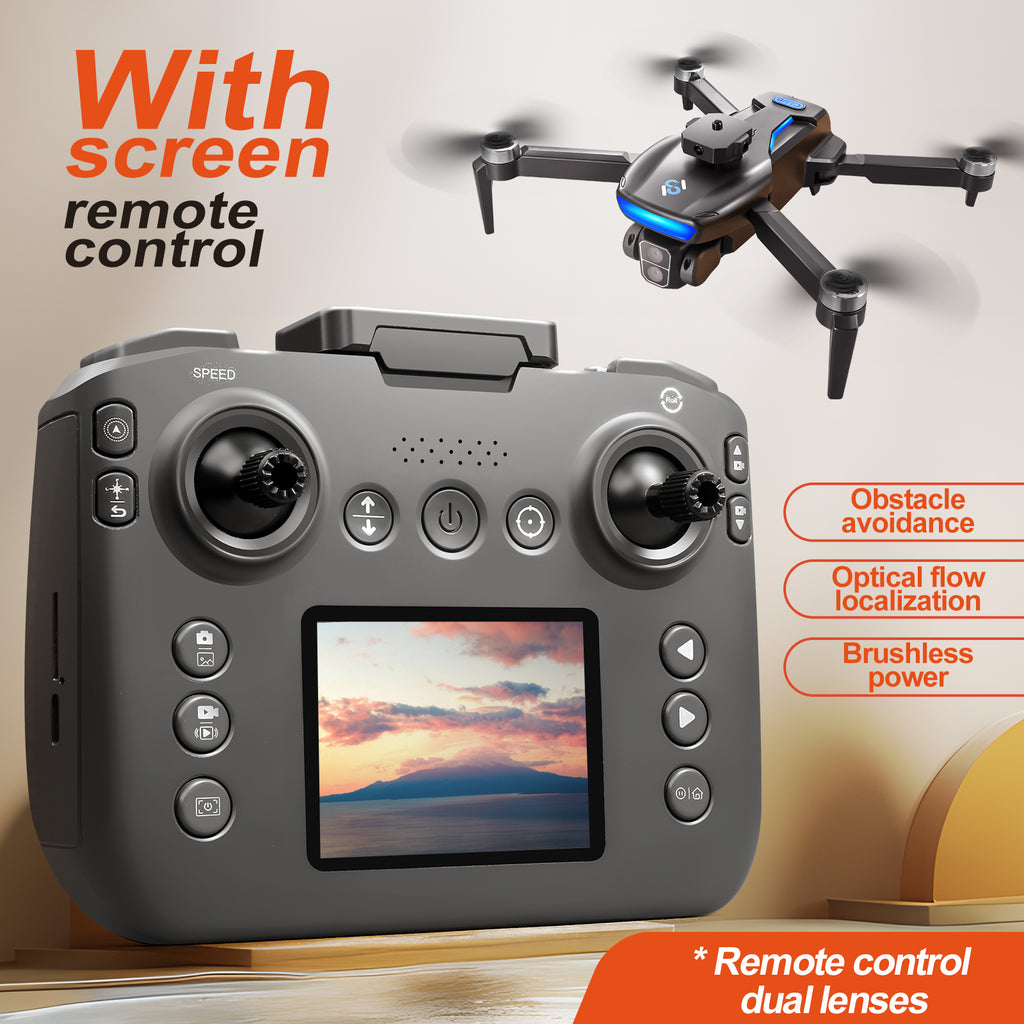 S181 GPS Drohne mit Brushless-Motor & Hinderniserkennung – One-Key-Return Quadcopter