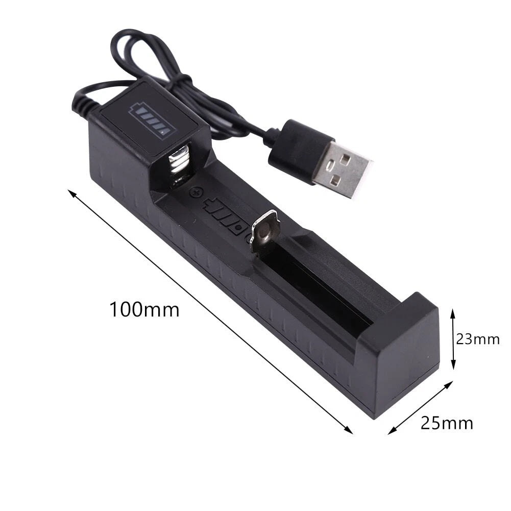Akku 3000mAh 3,7V mit USB-Ladegerät –