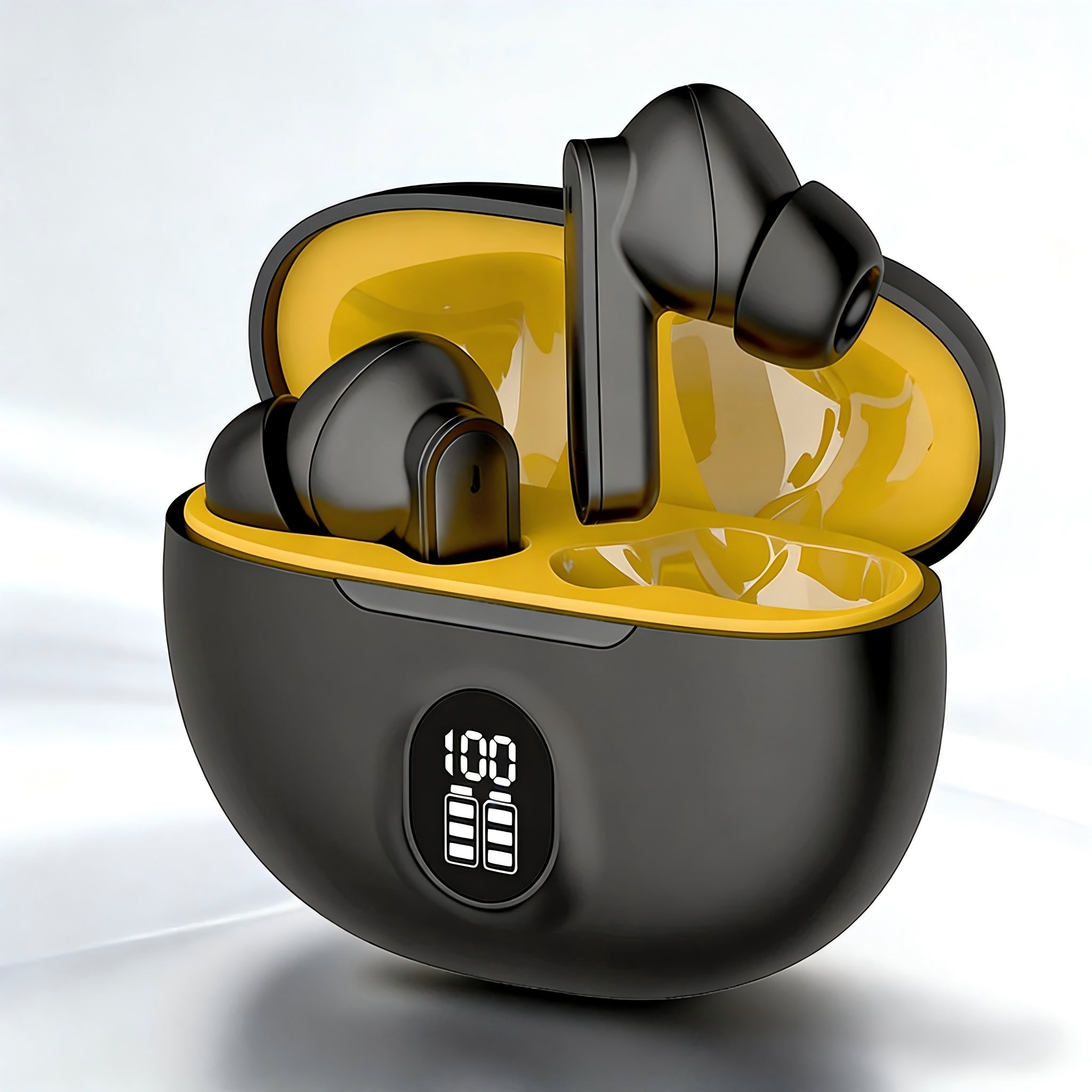 Bluetooth Kopfhörer mit LED-Display – Kabellos, Faltbar & Kristallklarer Sound