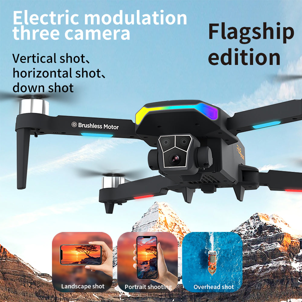 F168 Drohne – Brushless, Hinderniserkennung & lange Akkulaufzeit