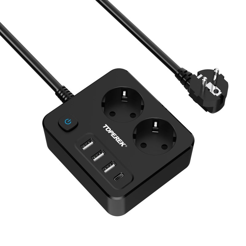 Steckdose Schwarz – Moderne Unterputz-Steckdose für stilvolles Wohnen