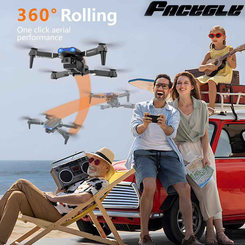 E99 Drone with Dual Camera & HD Aerial Photography - RC Quadcopter