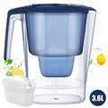 3,6 L Wasserfilter-Krug mit 4-Stufen-Filterung & 30-Tage-Countdown
