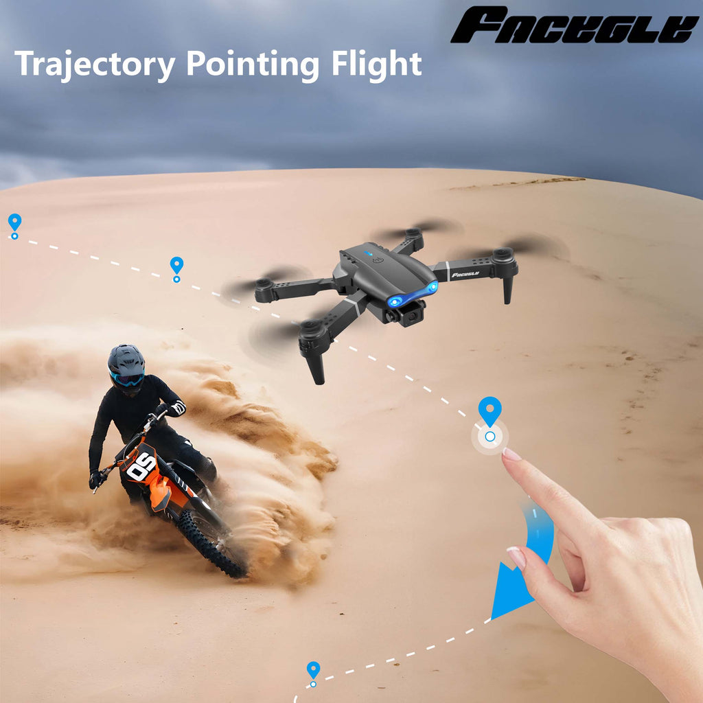 E99 Drone with Dual Camera & HD Aerial Photography - RC Quadcopter