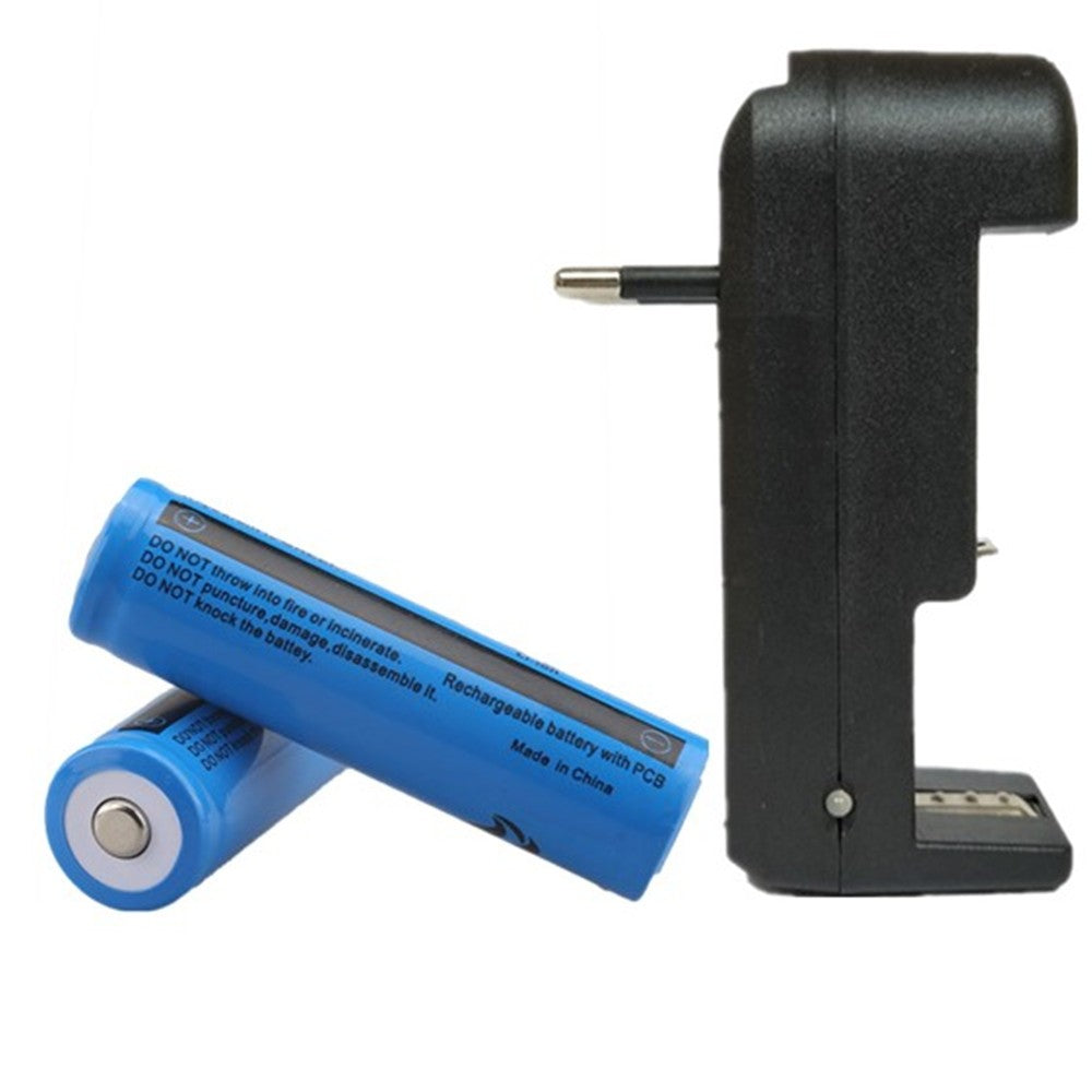 Akku Set 3000mAh – Wiederaufladbar mit Ladegerät