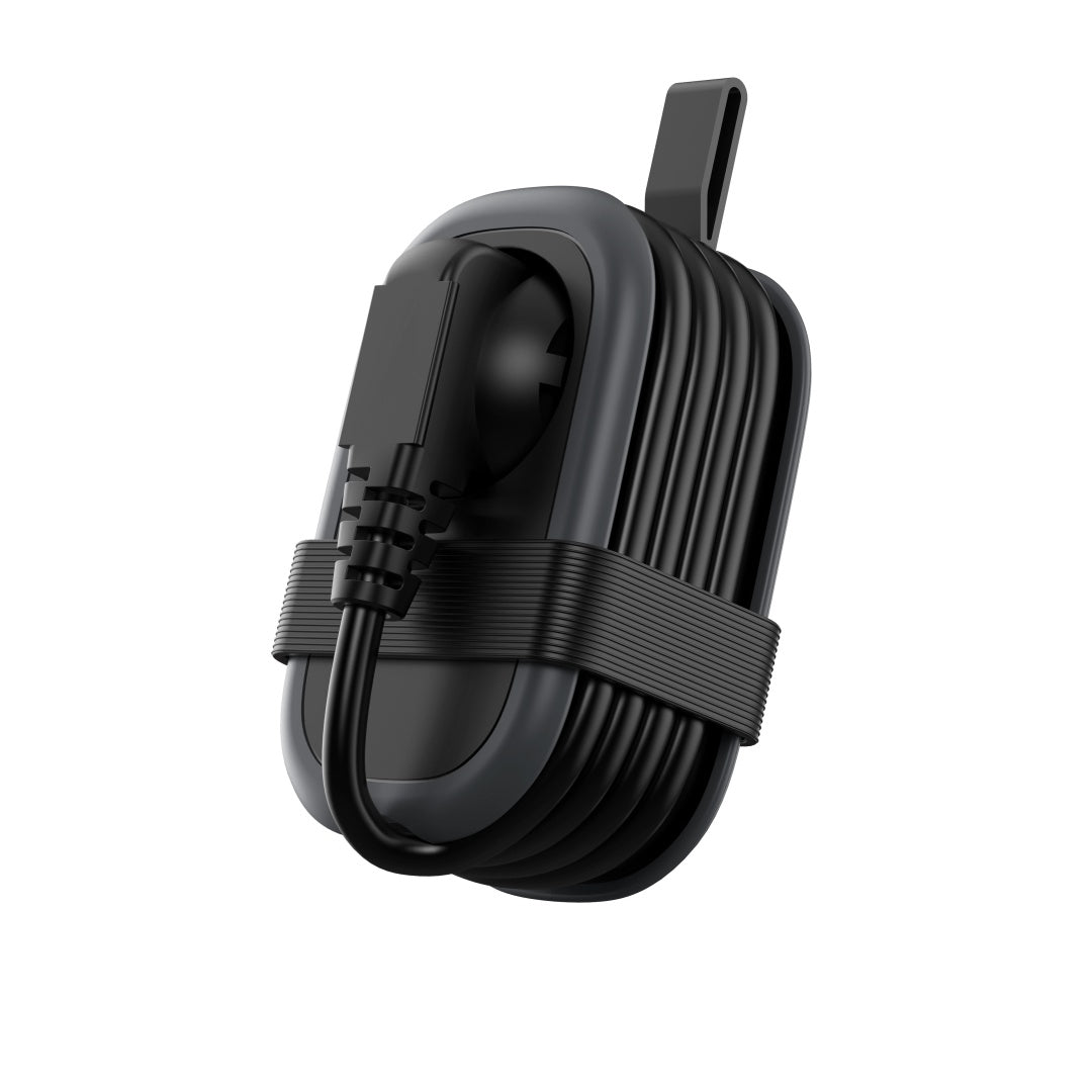 Steckdose Schwarz Slim