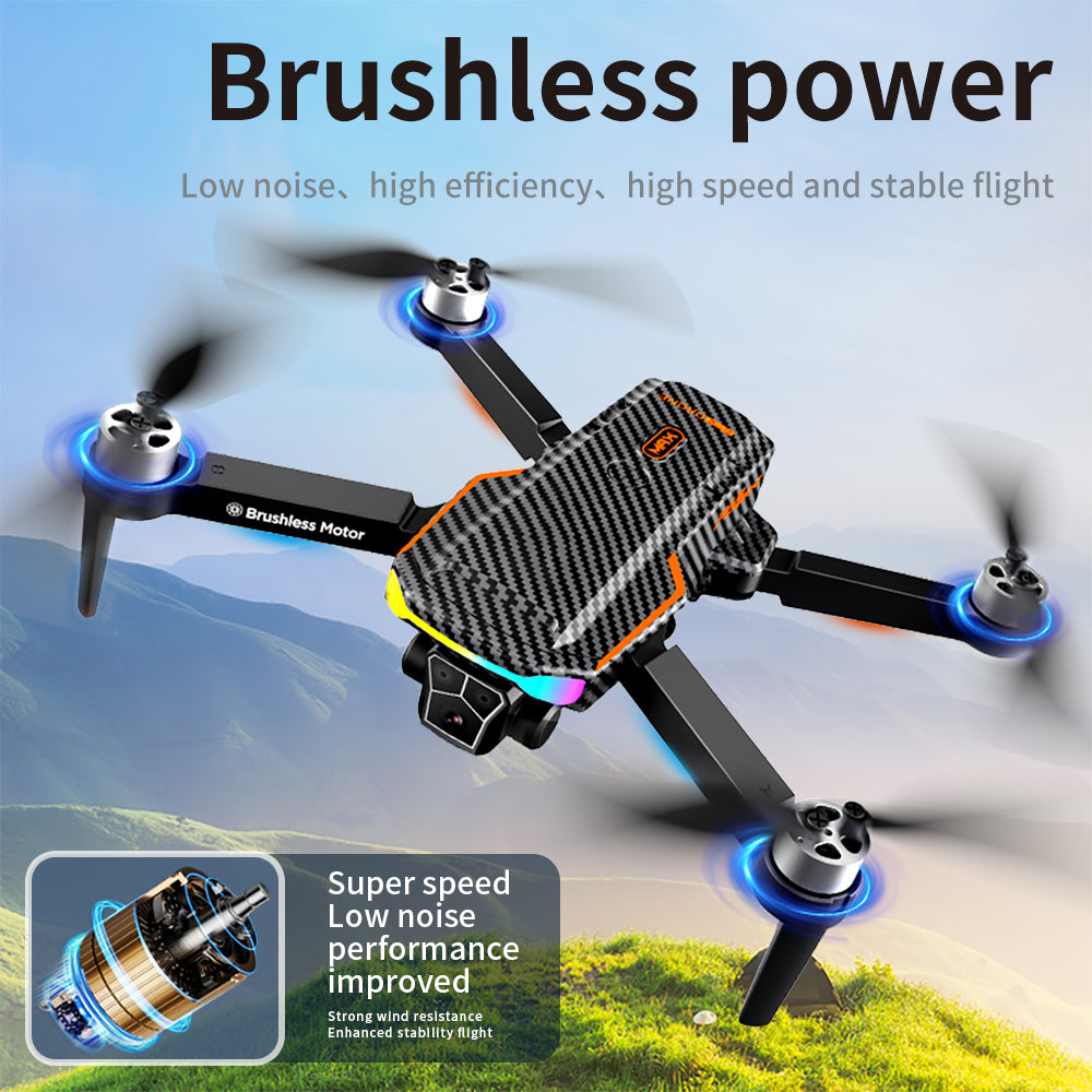 F168 Drohne – Brushless, Hinderniserkennung & lange Akkulaufzeit