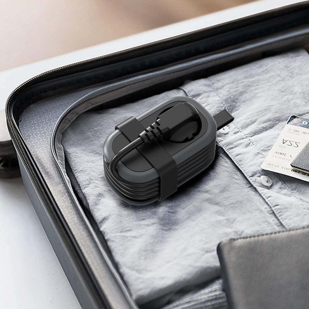 Steckdose Schwarz Slim